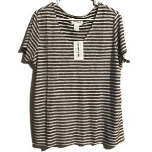 For The Republic Sheer Striped Shirt, Lightweight